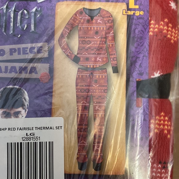 Harry Potter pajamas size Large - Picture 4 of 4